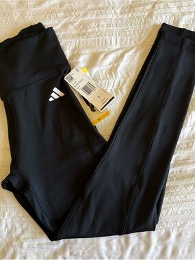 adidas Black Women's High-Rise Performance Leggings